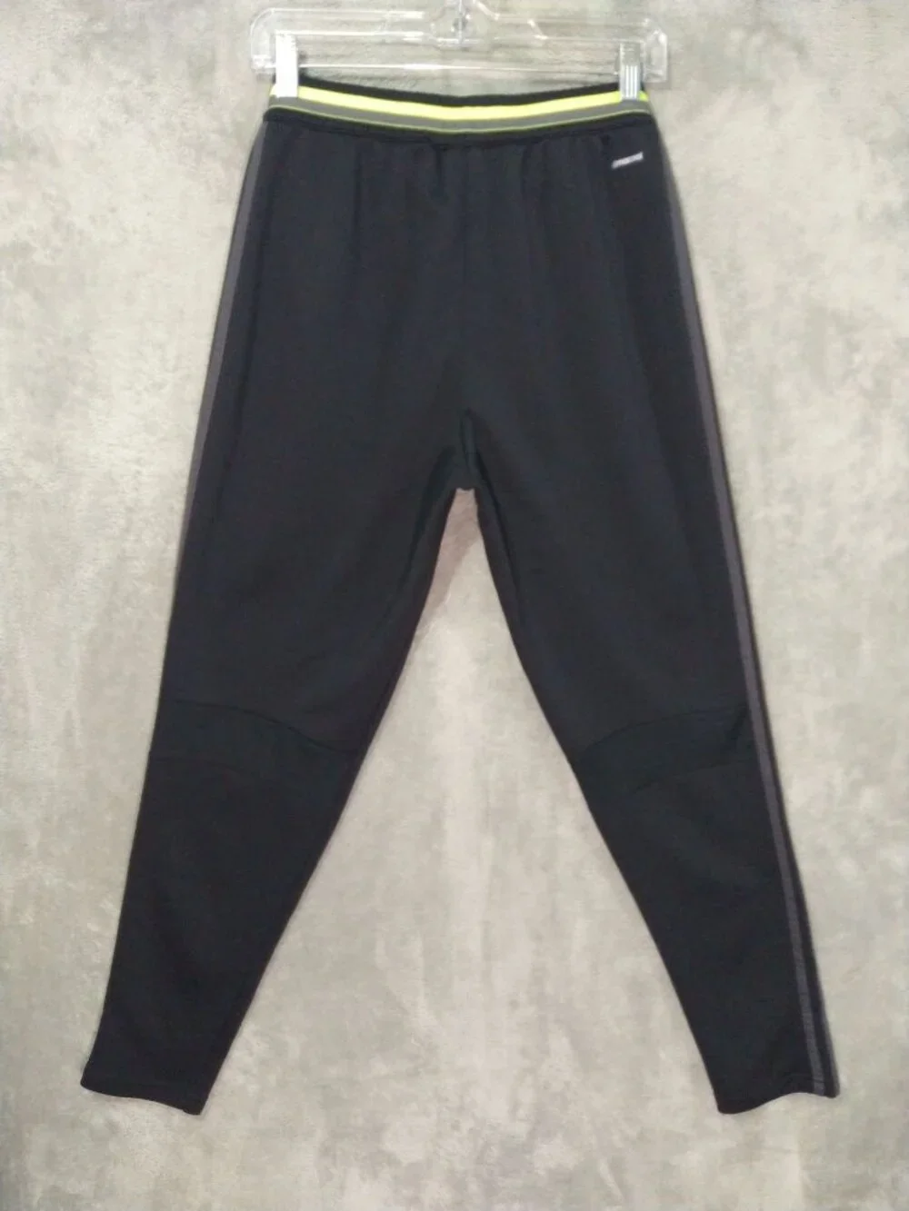 Adidas Sweatpants Mens Small Black Chelsea Football Club Three Stripe Joggers